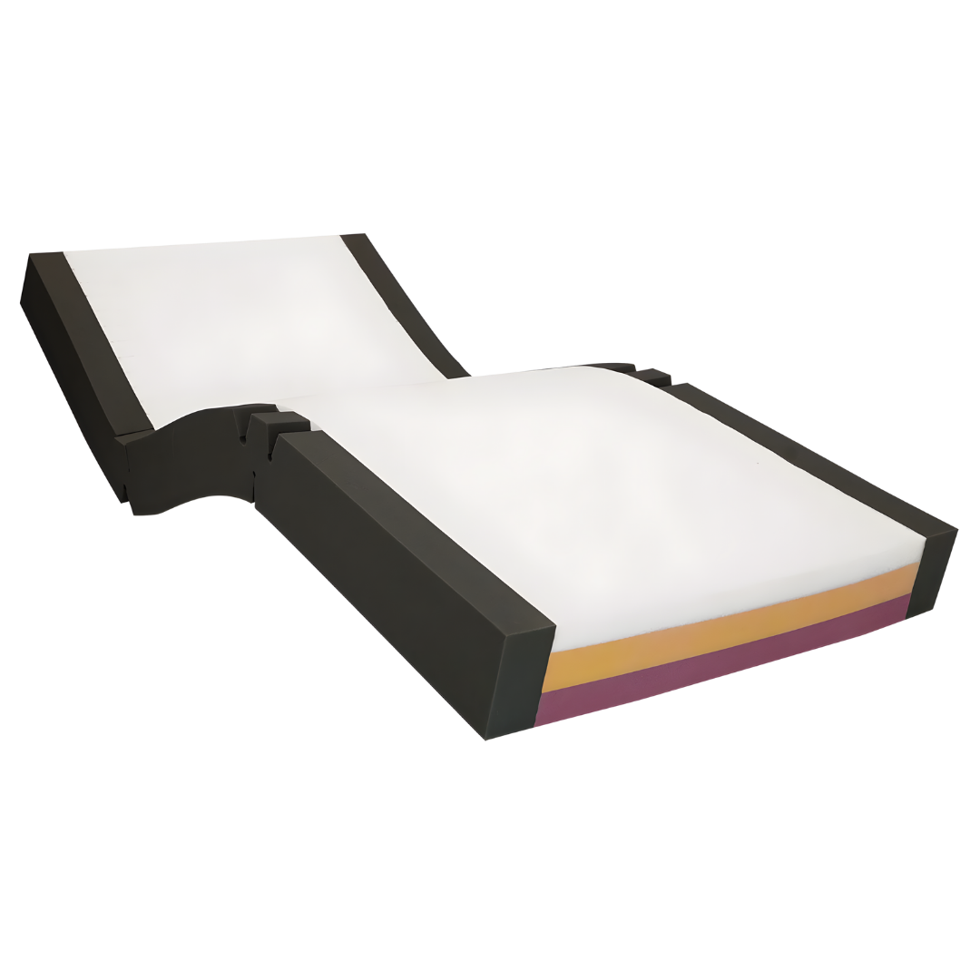 Forte Homecare Icon Firm 15cm Mattress with Quilted Cover in multiple sizes, offering firm support and soft quilted finish for homecare and aged care use.