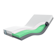 Forte Homecare Icon Firm 20cm Mattress in Split Queen size, offering firm, durable support for homecare, aged care, and users needing stable sleep surfaces.