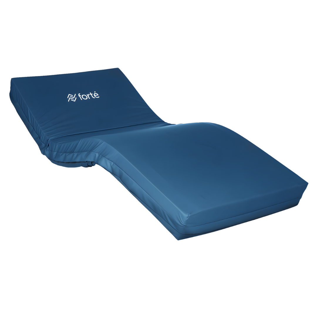 Forte Homecare Icon Firm 20cm Mattress with Advantiflex Classic Cover, available in multiple sizes, designed for supportive homecare and aged care use.