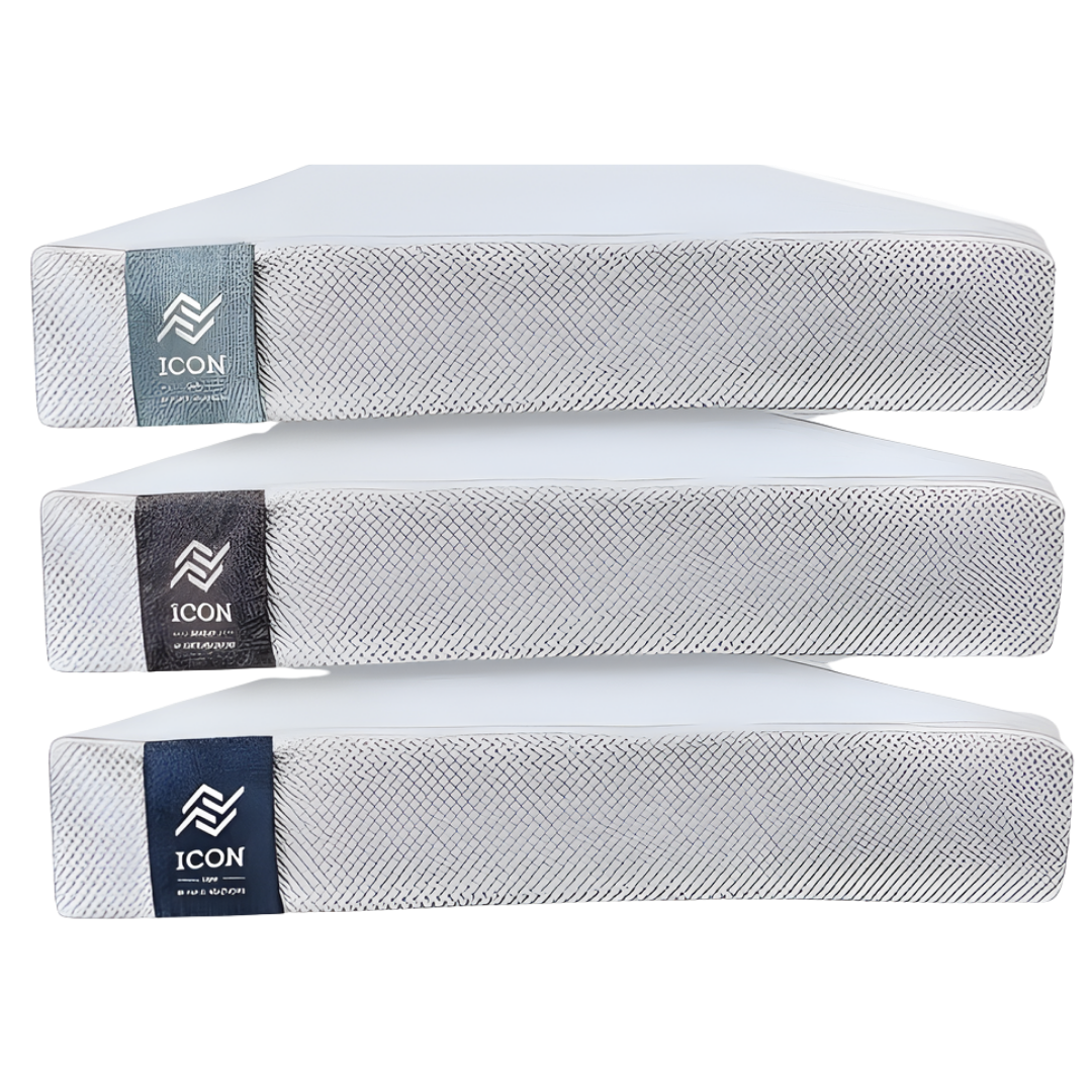Forte Homecare Icon Medium 15cm Mattress with Quilted Cover available in multiple sizes, offering balanced comfort and pressure care for home and aged care.