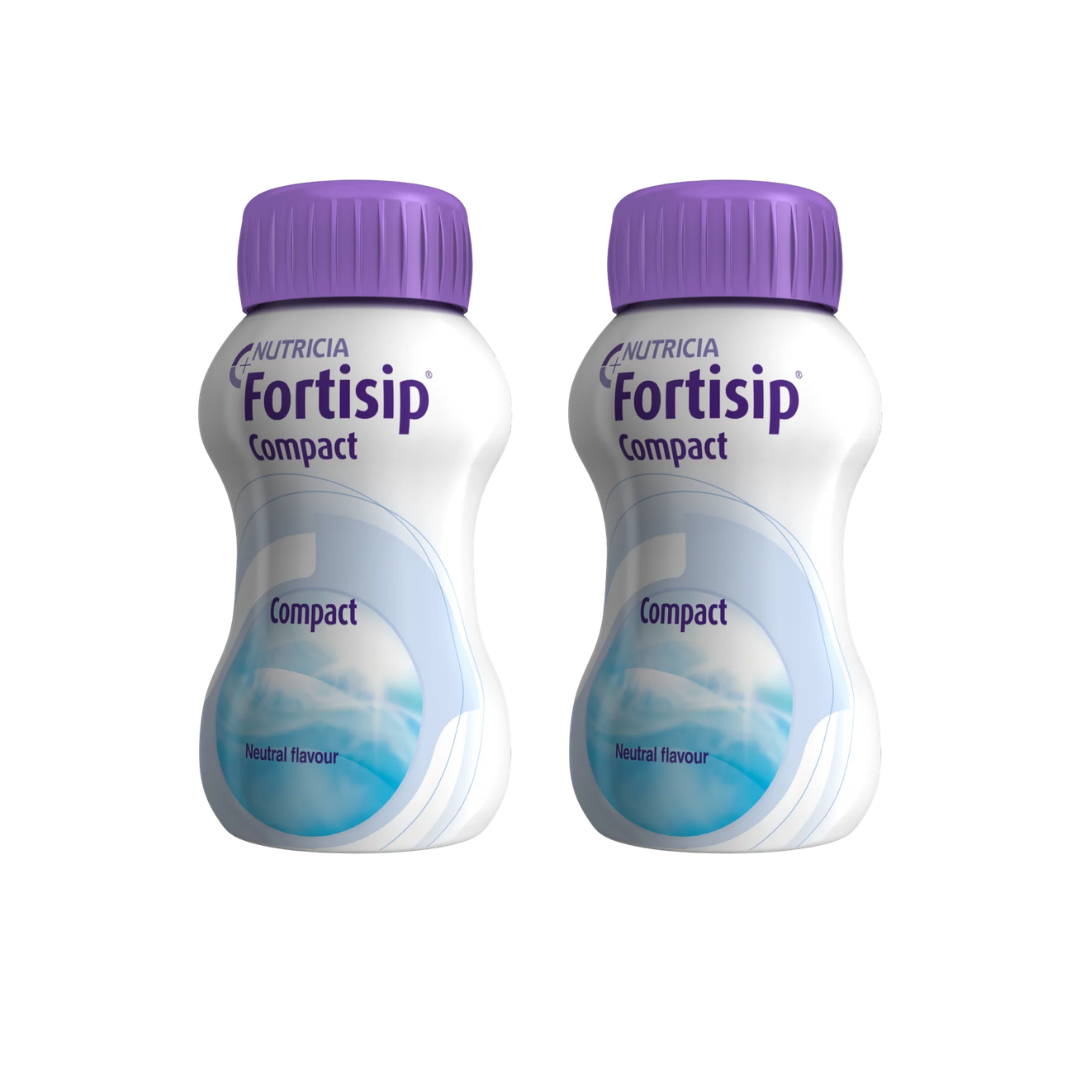 Fortisip Compact 125ml Bottle, 300kcal is a high-energy, nutritionally complete oral supplement for adults at risk of malnutrition.