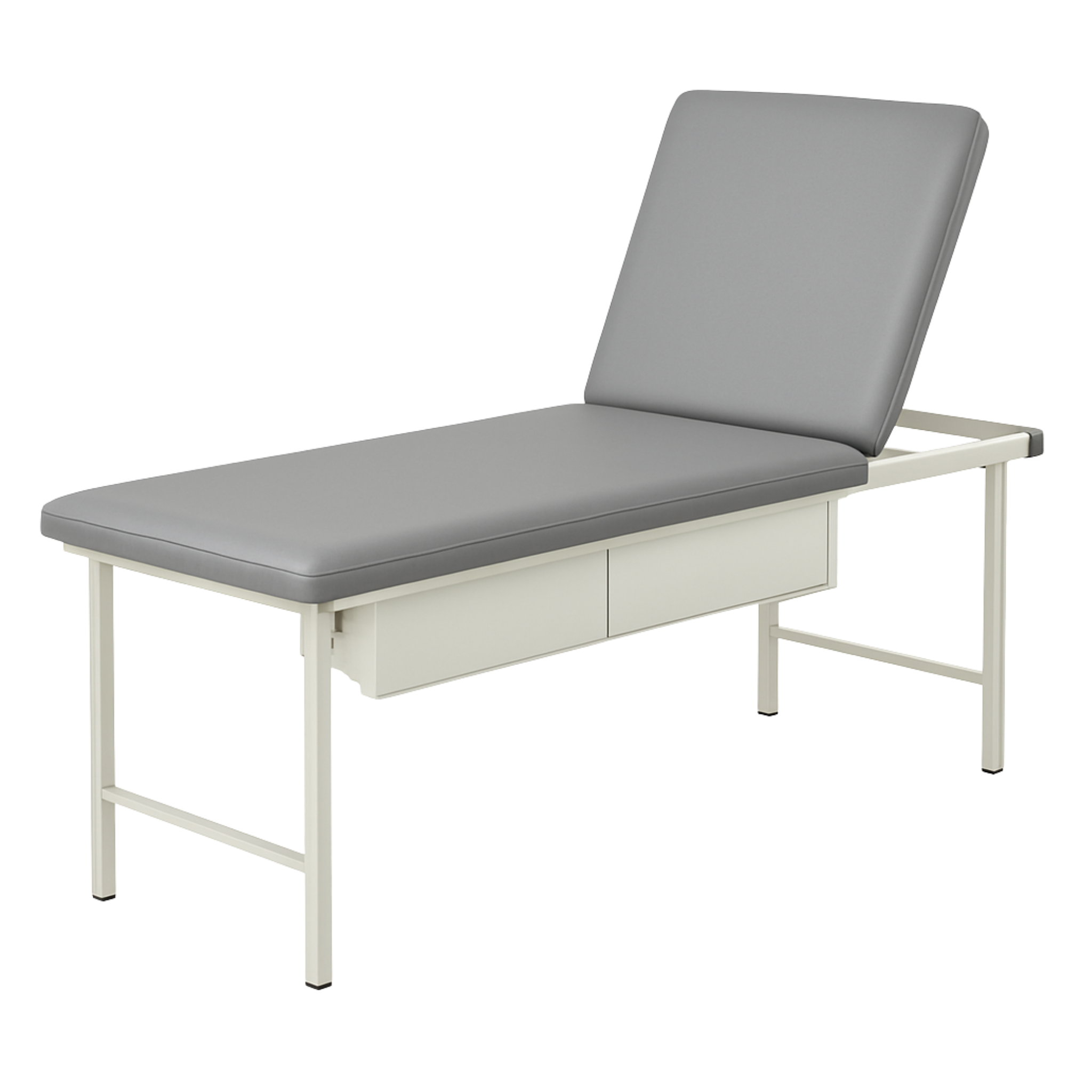 Pacific Medical Free Standing Treatment Couch With Drawers Grey