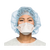 Halyard Fluidshield N95 small face mask with head straps for secure fit and fluid resistance.