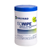 Halyard Isowipe Wipes Canister – 75 alcohol-based disinfectant wipes for medical-grade surface cleaning