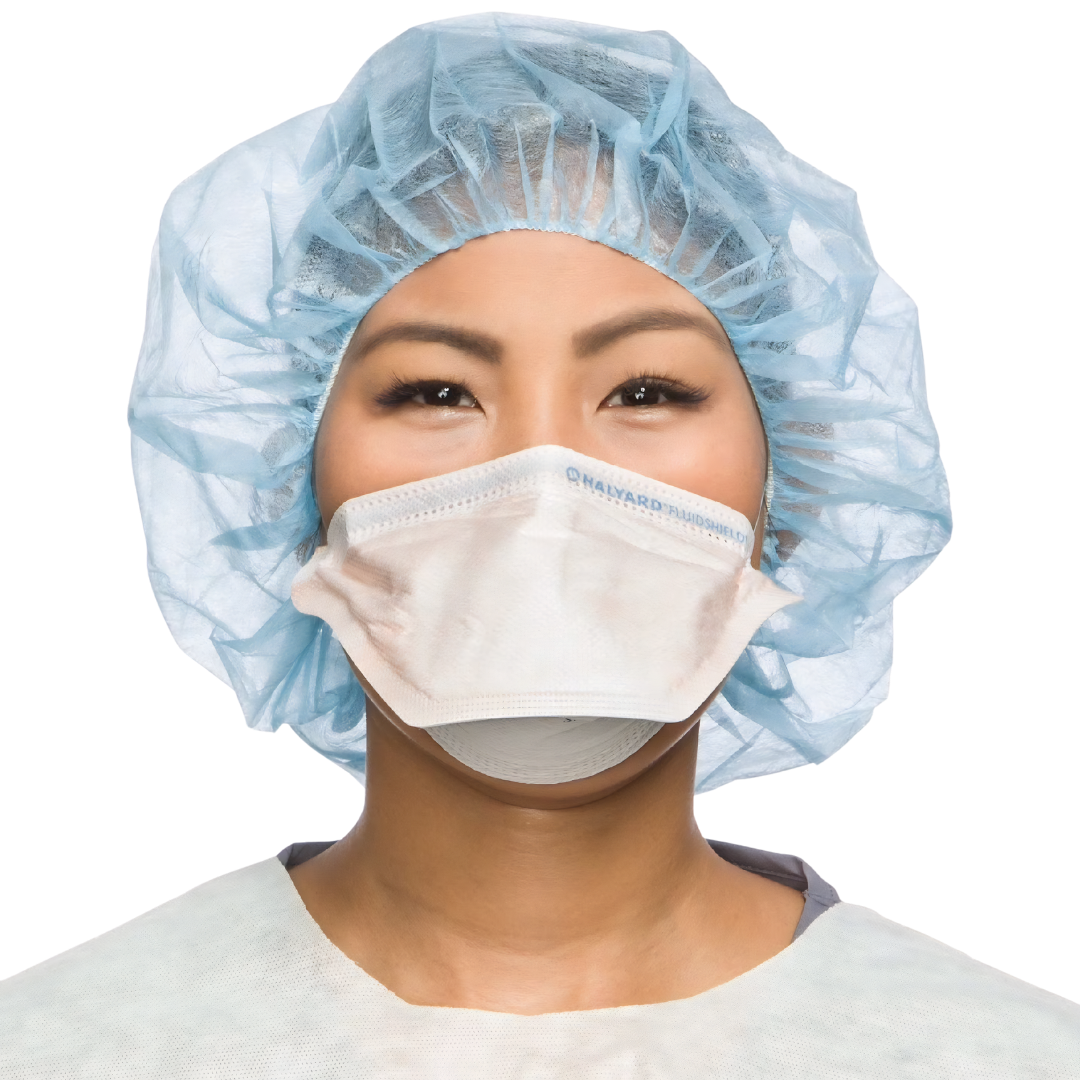 Halyard Face Mask PFR N95 Fluidshield Regular – Reliable Respiratory Protection