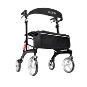 Hero Medical Heavy Duty Outdoor Lite Walker, durable aluminium frame, high weight capacity, stable design for outdoor use, supports safe mobility and independence.