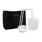 Hero Medical The Hero Travel Bag, durable lightweight design with multiple compartments, easy‑carry handles and straps, ideal for safely transporting mobility aids and medical equipment.