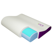 Icare Contour Pillow – Ergonomic memory foam pillow with dual height support for neck and spinal alignment