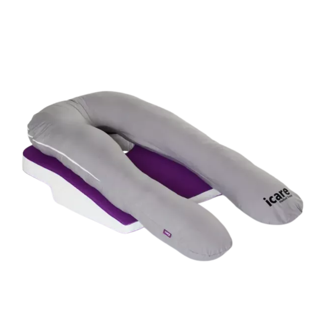 Icare Body Pillow – Full-length therapeutic pillow for spinal alignment and comfort