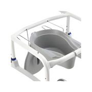 Invacare Aquatec Bed Pan Carrier Standard ensures safe, hygienic handling of bed pans in hospitals, aged care, and home.