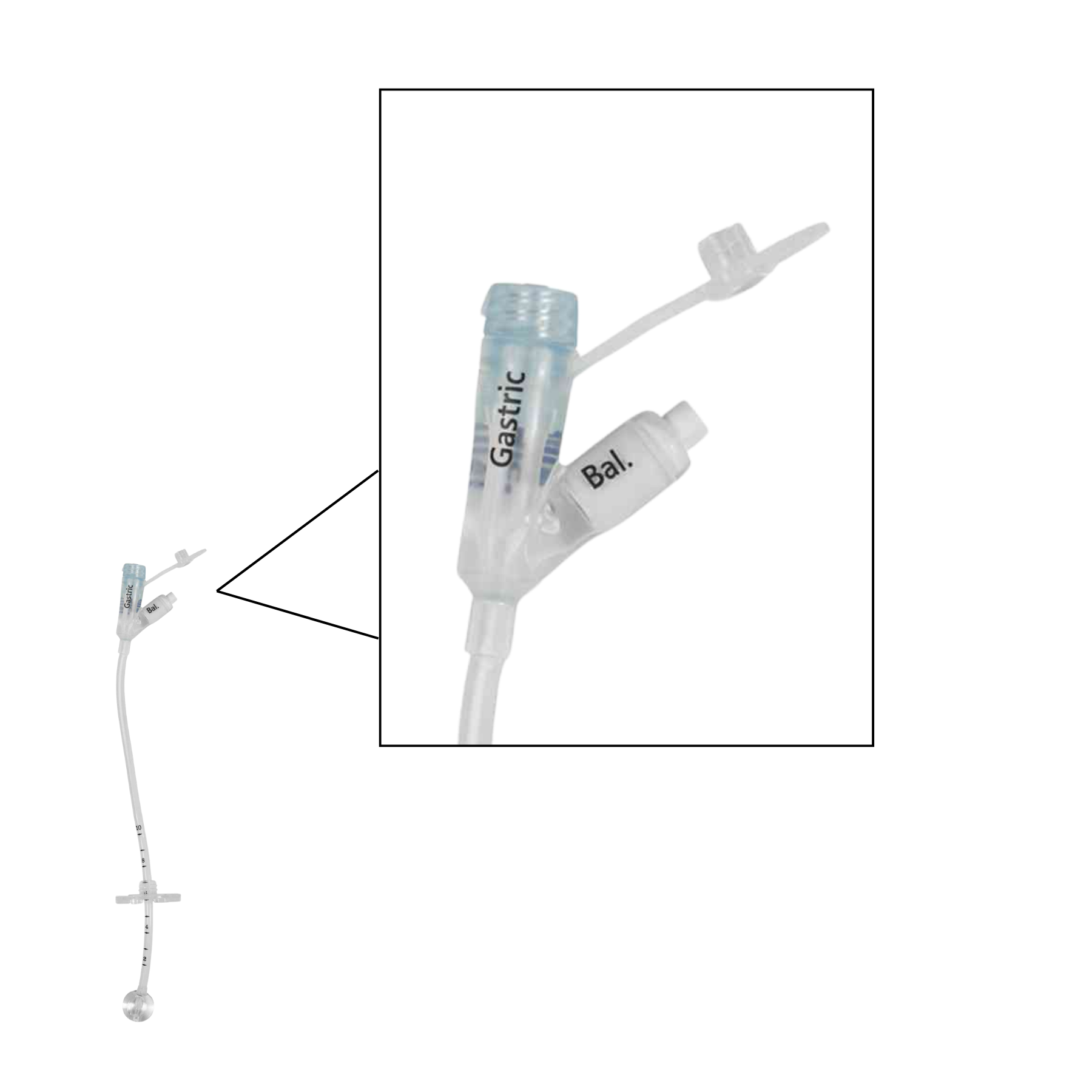 MIC G Balloon Gastrostomy Feeding Tube - Single Pack