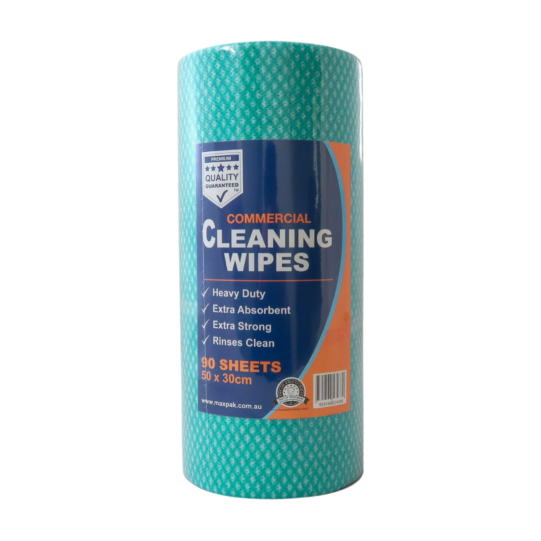 Maxvalu Cleaning Heavy Duty Commercial Wipes 90 Sheets