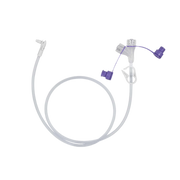 Mic-Key 30cm ENFit Extension Set with Right Angle Y-Connector for safe and comfortable enteral feeding.