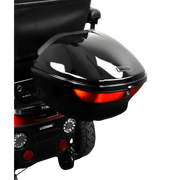 Mobility Scooter Rear Pod/Pannier with secure rear mounting, durable hard shell design, spacious storage, and easy access for personal items on the go.