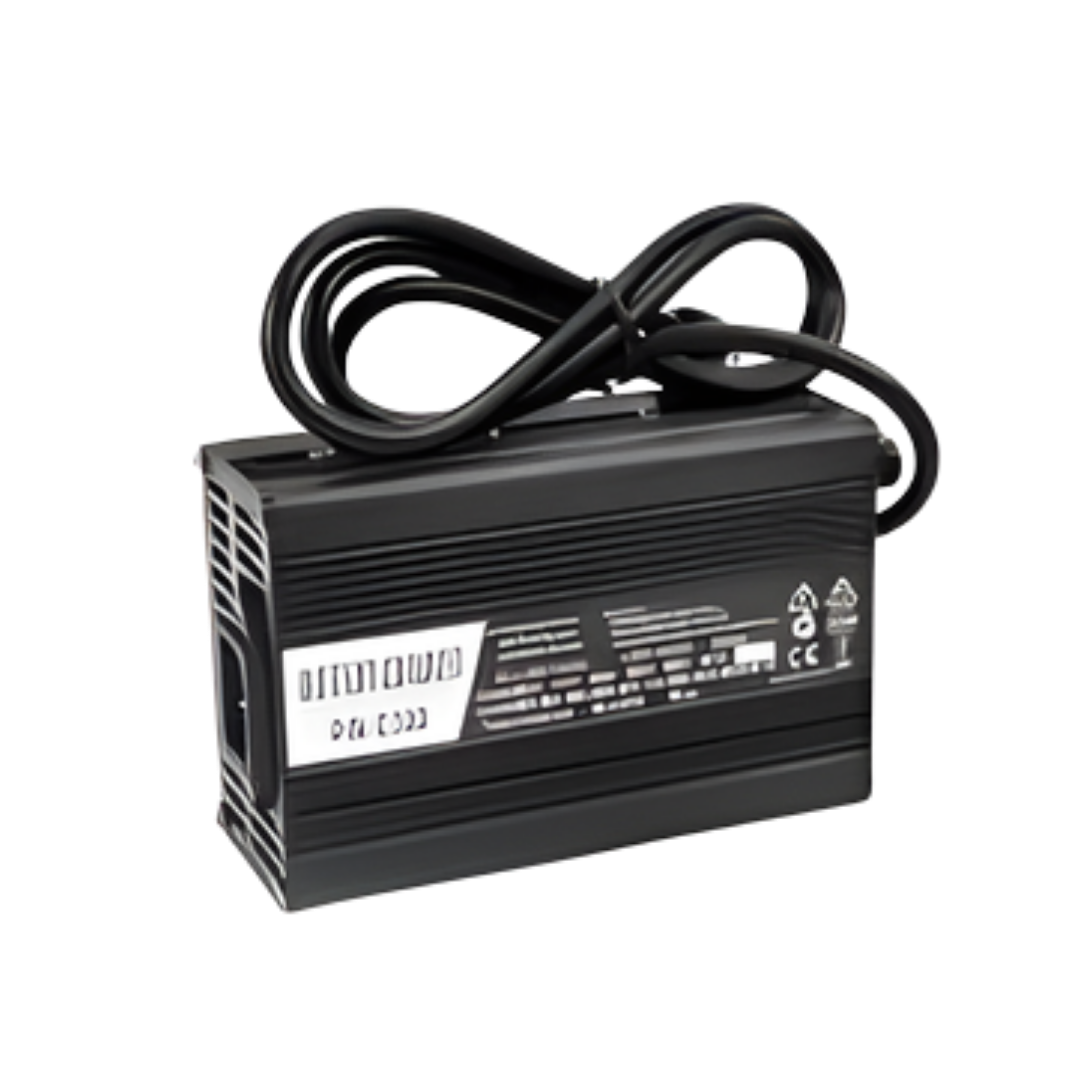 Universal 4–5AMP mobility scooter charger delivering safe, efficient power for everyday use, suitable for home, aged care, and NDIS participants.