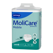 MoliCare Premium Mobile Large 5 Drops – Pull-up incontinence pants for moderate bladder weakness with odour control
