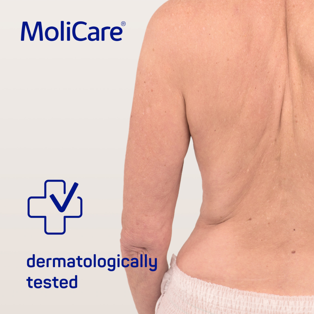 MoliCare Skin Cleanse Foam 400ml – no-rinse gentle cleansing foam for sensitive skin and incontinence care.