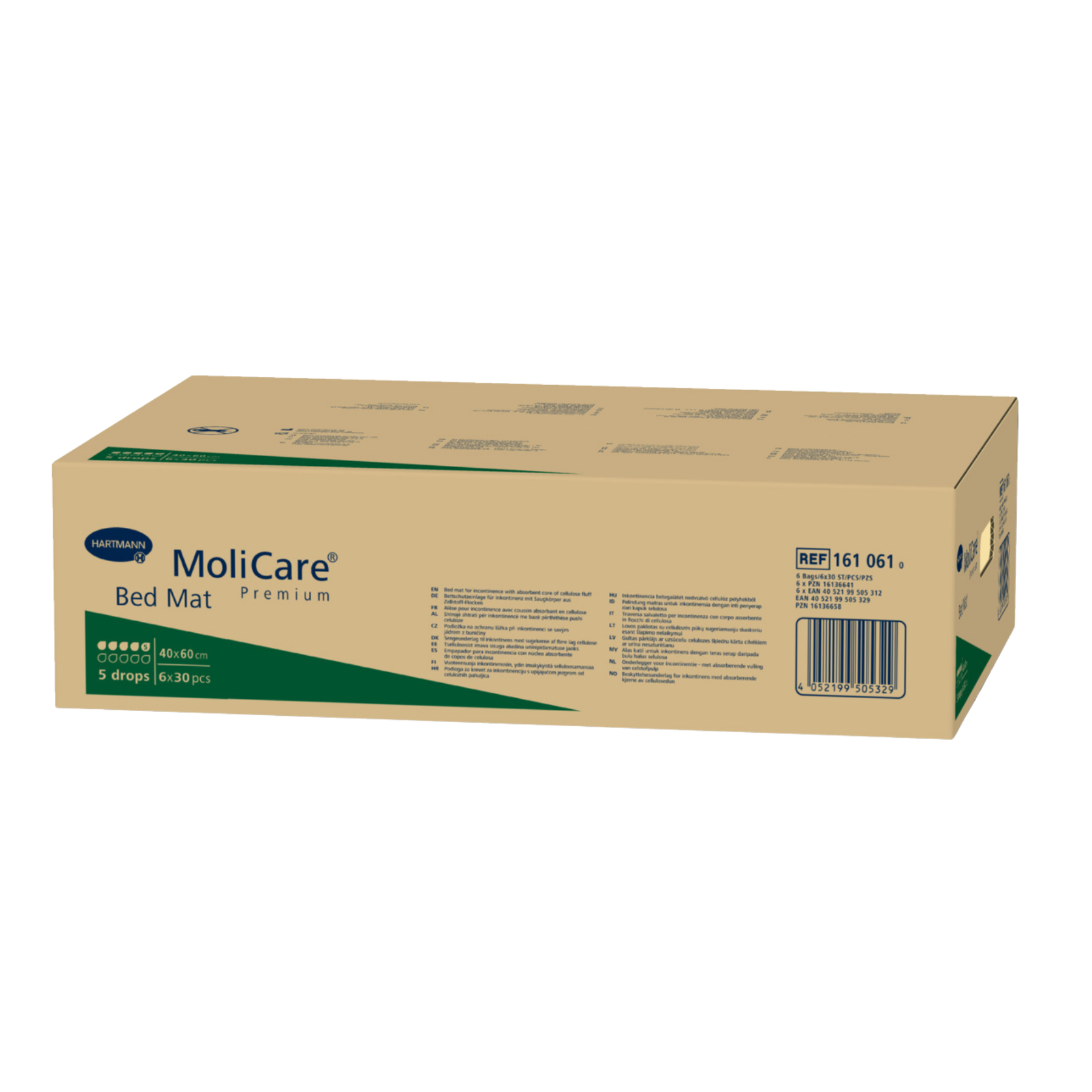 MoliCare Premium Bed Mat 5 Drops 40x60 cm