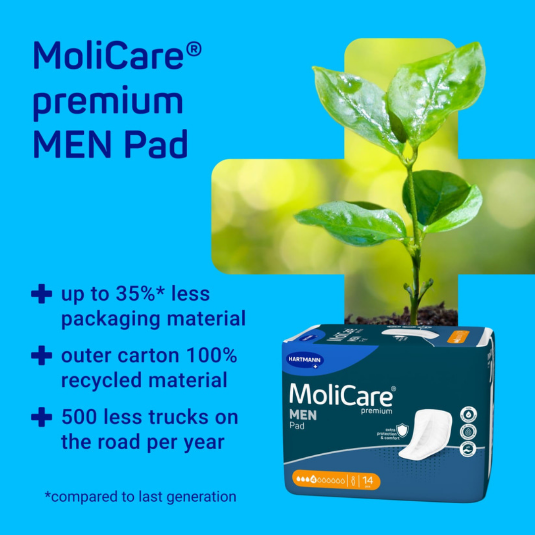 MoliCare® Premium MEN Pad 4 Drops – Discreet Protection for Light Bladder Weakness