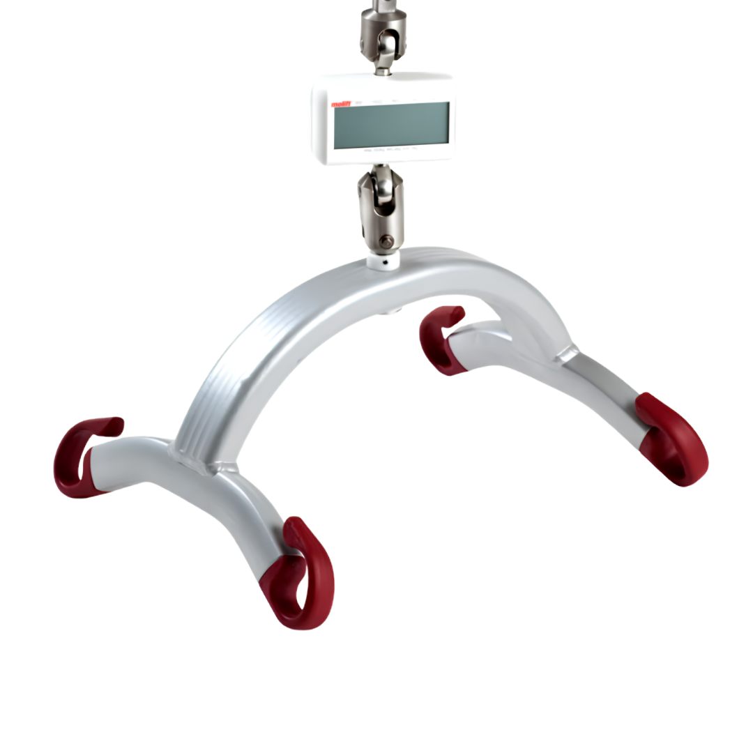 Molift Scale with 4 Point Suspension 550L ensures precise patient weight monitoring during transfers, offering stability, safety, and reliability in care settings.