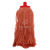 Nab Clean 400g Mop Head in red, featuring high-absorbency cotton for efficient cleaning, universal fitting for standard mop handles, and machine-washable design for durability and hygiene.