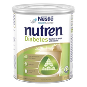 Nestle Nutren Diabetes supplement container on a white background