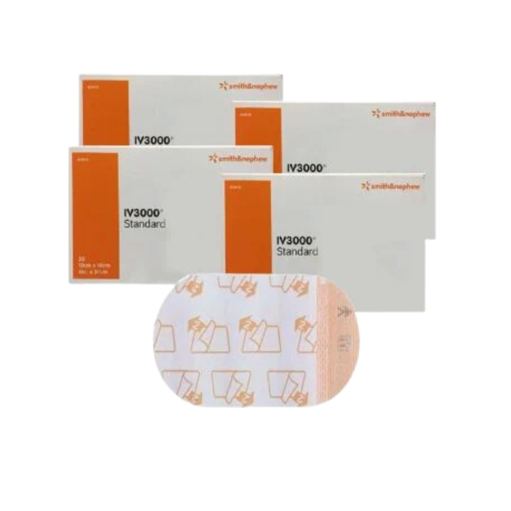 Opsite IV 3000 Cannula Dressing Moisture Responsive - 6 x 7cm and 7 x 9cm