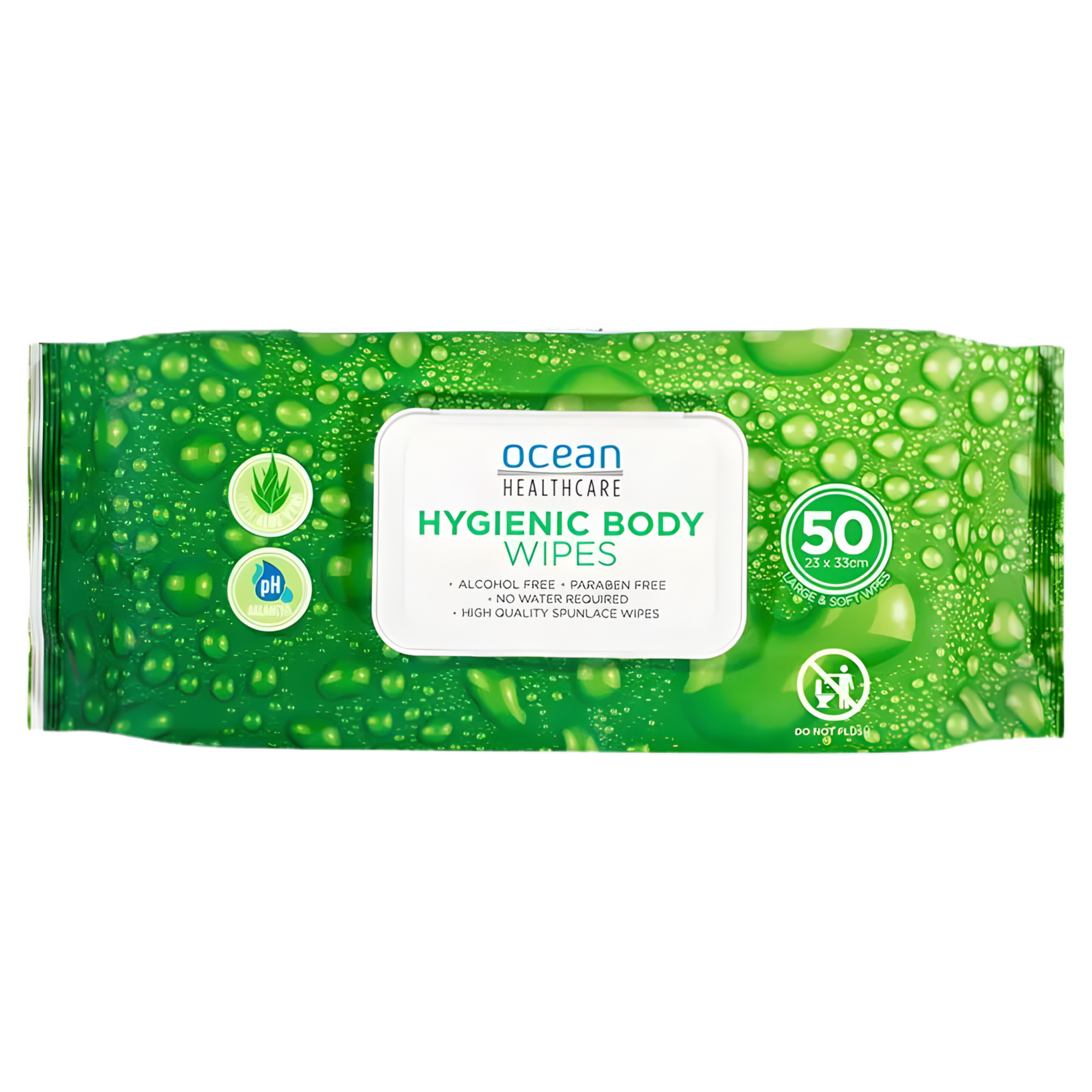 Ocean Healthcare Hygienic Body Adult Wipes