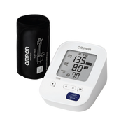 Omron HEM7156T blood pressure monitor with IntelliWrap cuff and Bluetooth connectivity for accurate home and clinical use.