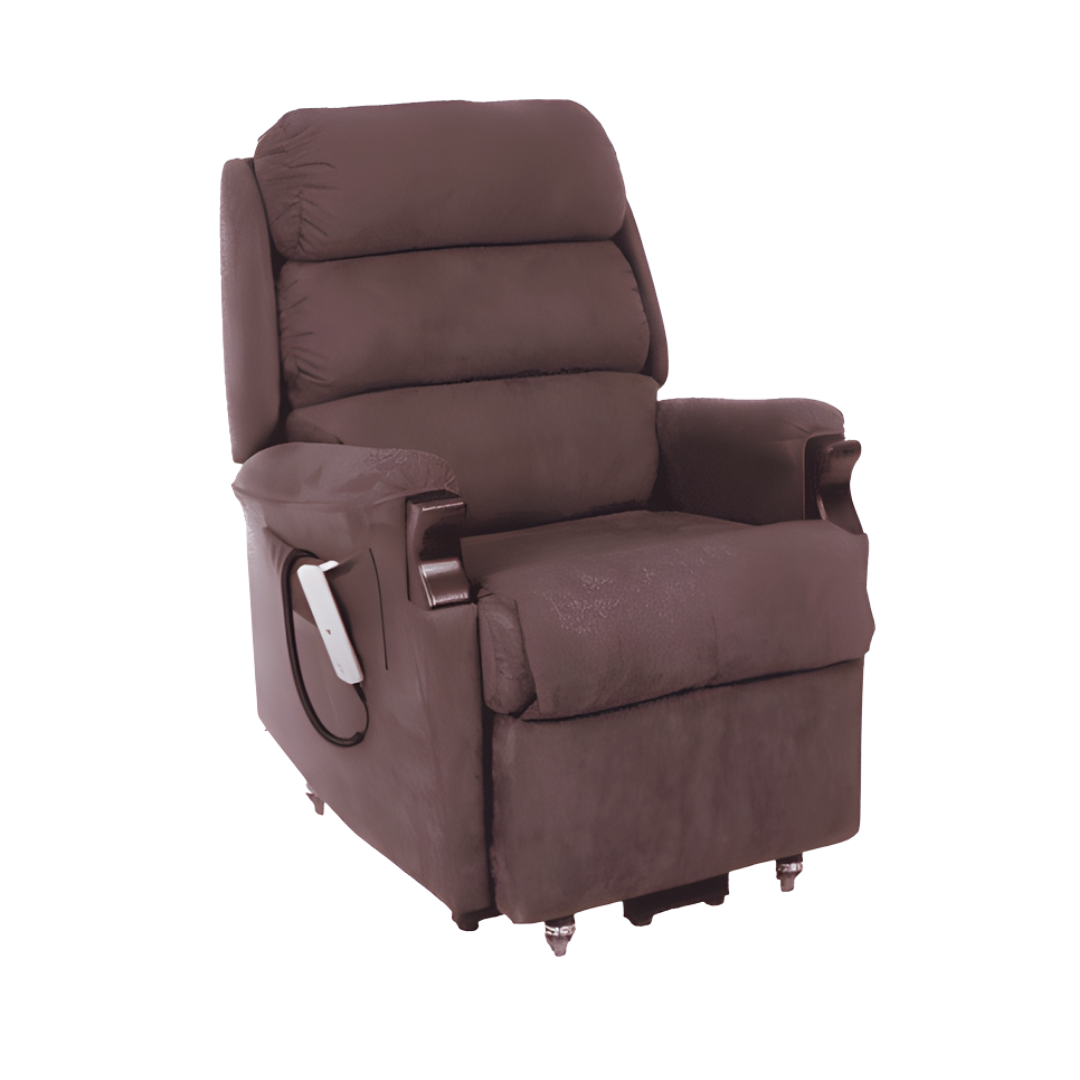 Oscar Barwon Lift Recliner Chair Size A 2-Tone, stylish dual-colour recliner with lift and recline functions for comfort, independence, and mobility support.