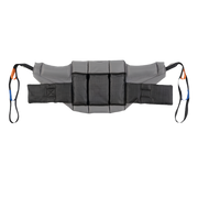Oxford Loop Standing Deluxe Padded Sling in multiple sizes, designed for safe and comfortable assisted sit-to-stand transfers in aged care.