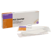 PICO Wound Dressing 5‑pack in multiple sizes designed for gentle negative pressure therapy, offering secure sealing and comfort for various wound care needs.