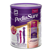Pediasure Powder 850g can – complete nutritional supplement for kids in chocolate, vanilla, or strawberry flavour