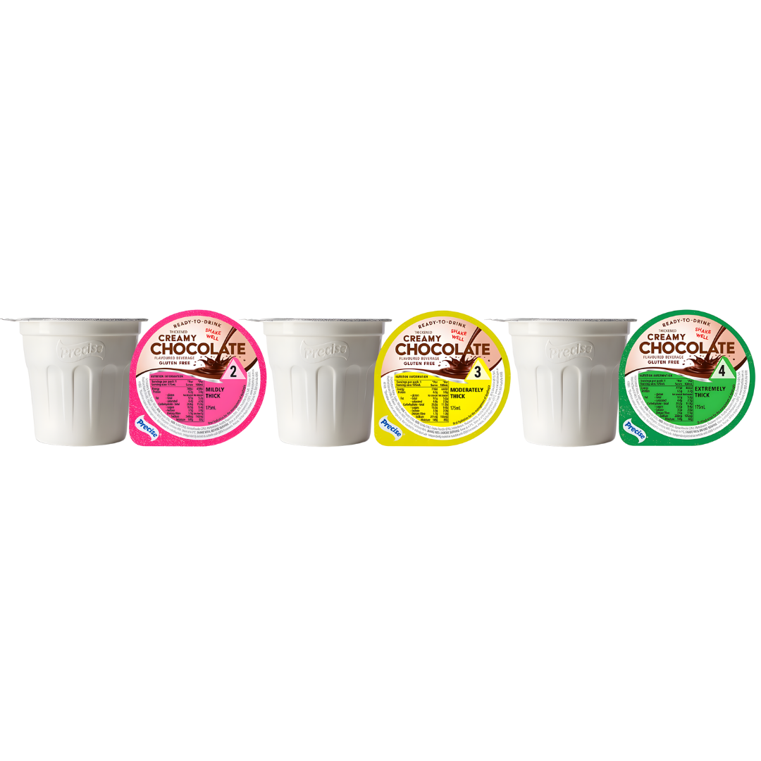 Forte Healthcare Alaise 175ml nutritional formula with Level 2, Level 3, and Level 4 thickness options for safe swallowing and dietary support.
