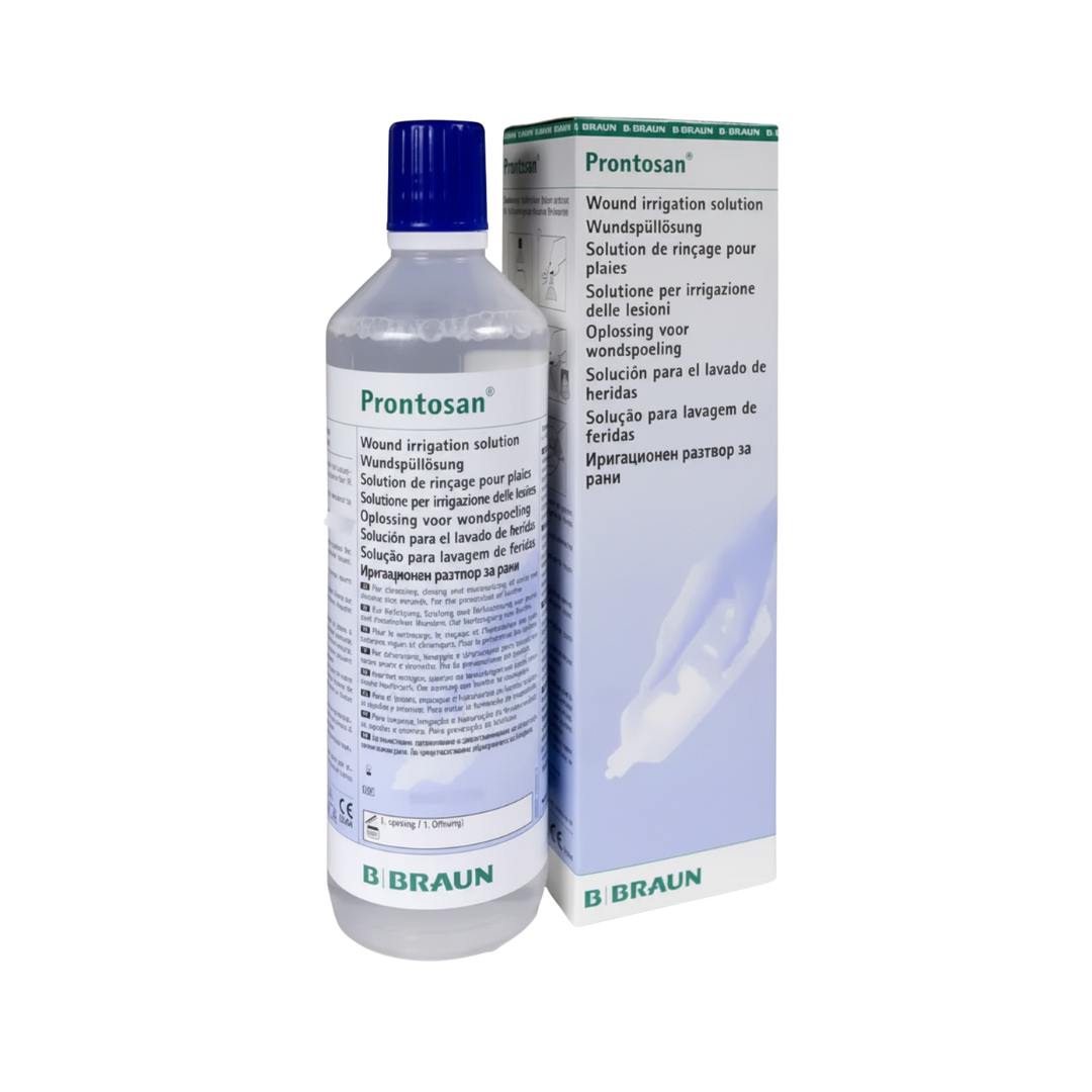 Prontosan Wound Irrigation Solution 350mL – Antimicrobial wound cleanser with biofilm prevention