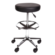 Pacific Medical Round Stool Premium With Foot Ring