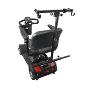 Standard seat walker holder for mobility scooter, designed for secure transport of walkers, enhancing independence and convenience during daily outings.