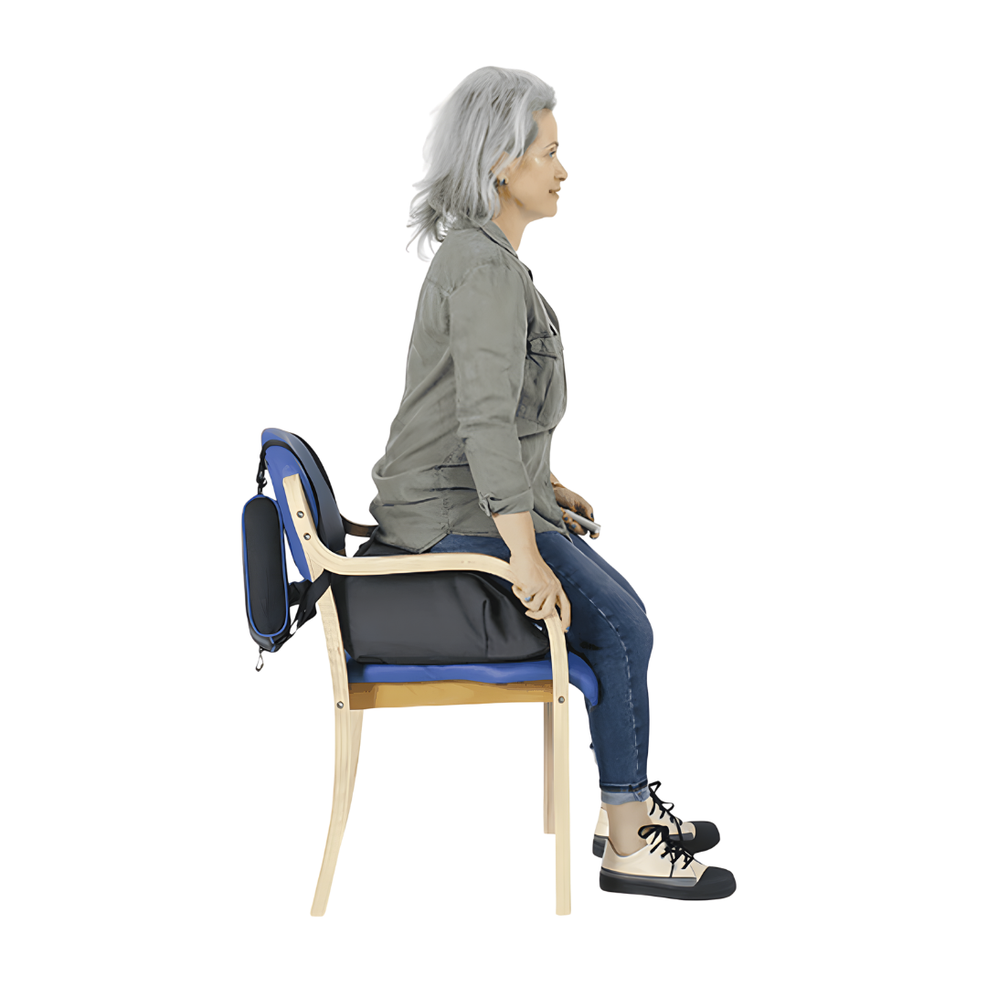 SitNStand Lift Assist Compact Cushion provides safe lift support for individuals with reduced mobility, easing transfers and reducing carer strain.