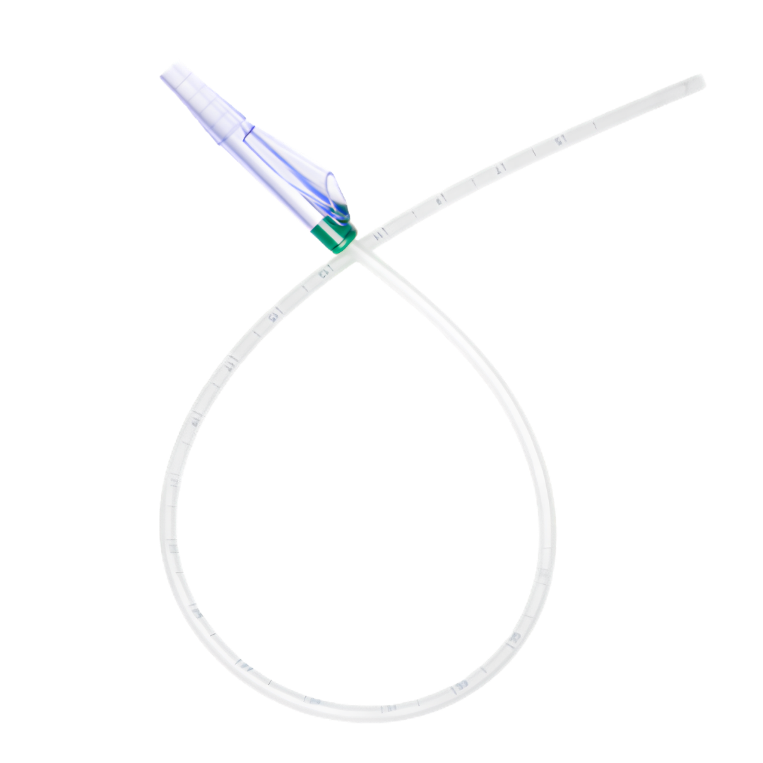 Suction catheter with open tip and Y control vent, 560mm length, designed for safe and effective airway suctioning in clinical, aged care and home care settings.