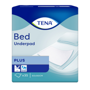 TENA Bed Plus 60x90cm disposable absorbent underpad for bed and chair protection