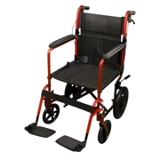 Venus Transit Wheelchair with 18-inch seat offers lightweight, reliable mobility support for carers and users needing safe, comfortable short‑distance transport.