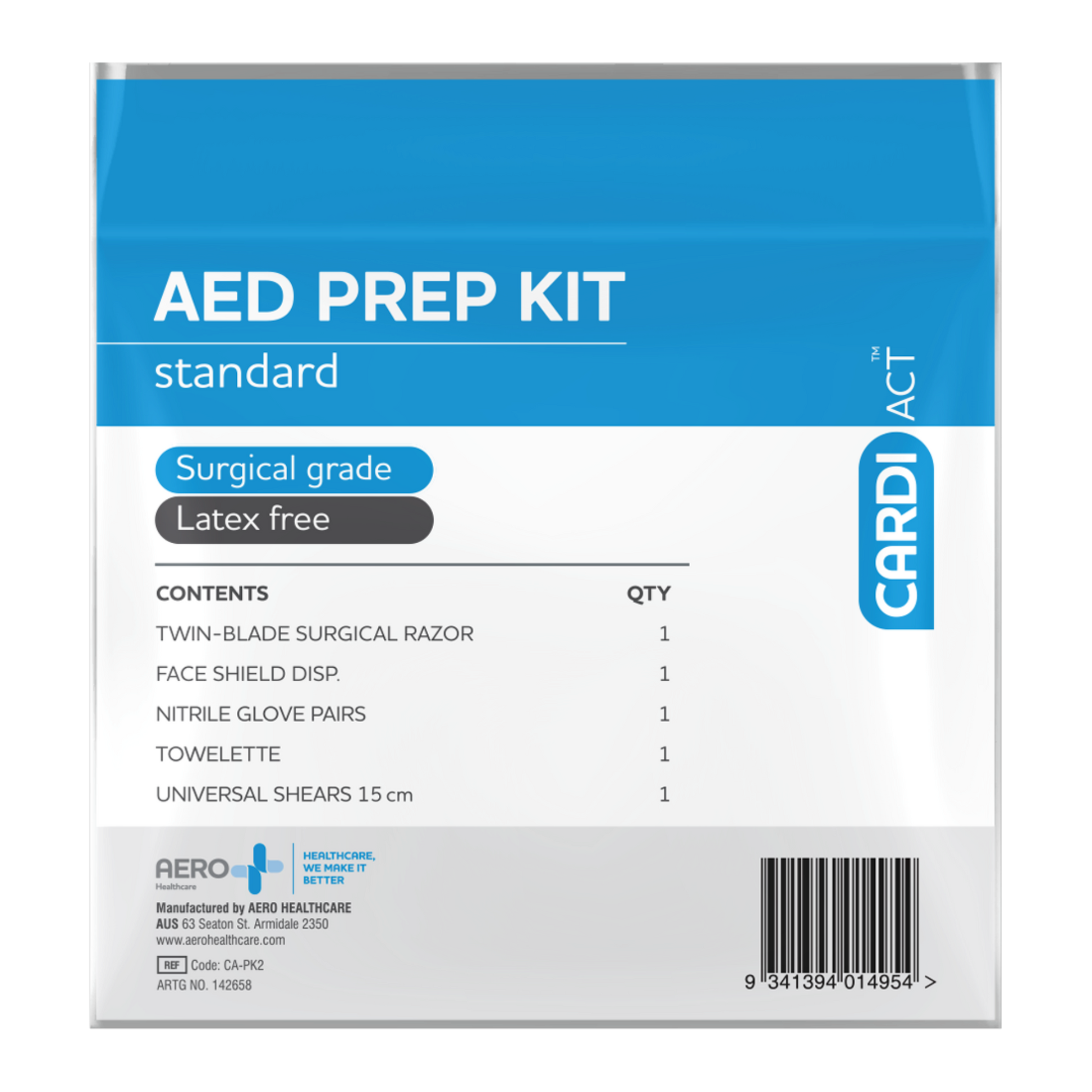 Cardiact Cpr Wall Chart 29.7 X 42Cm A3 Signage