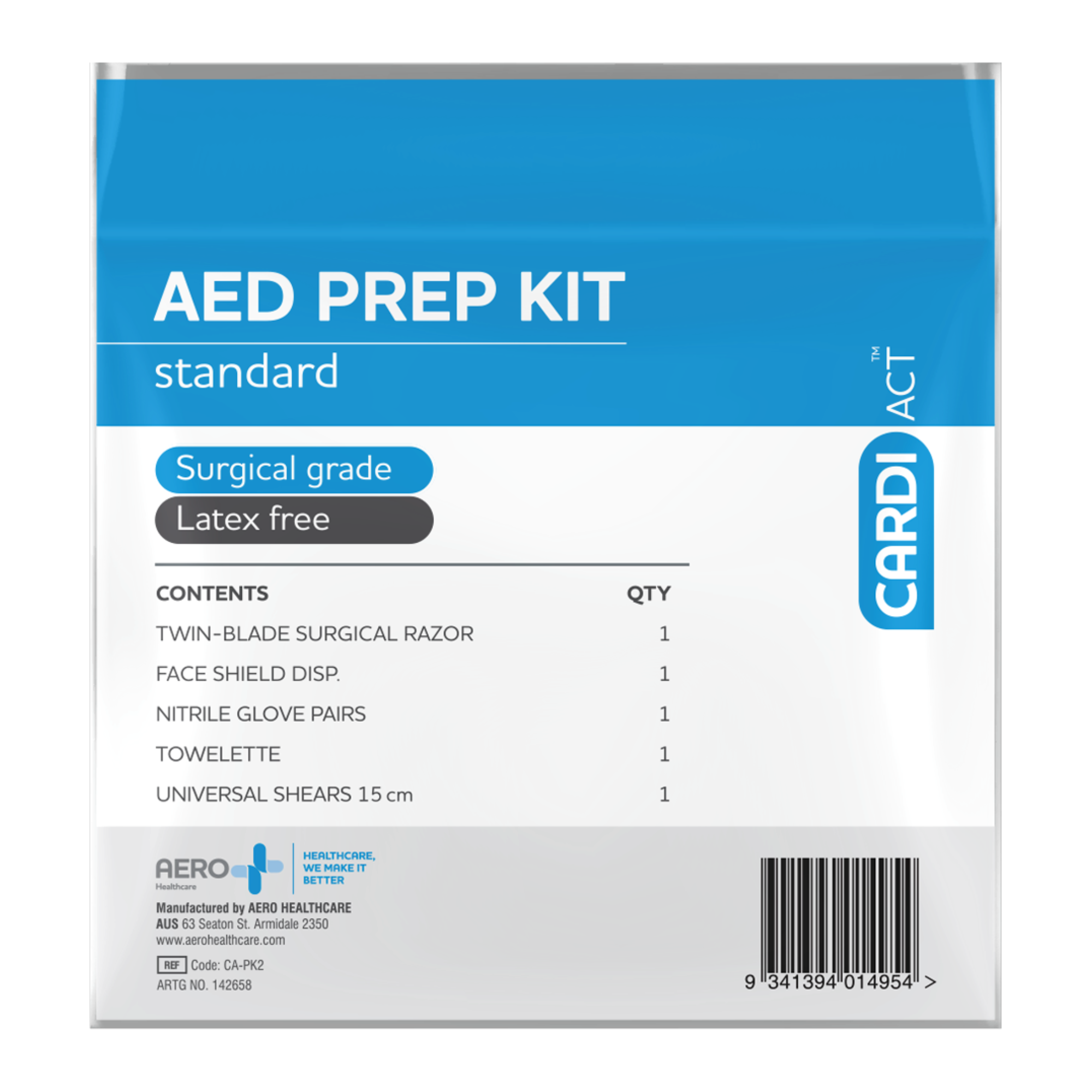 Cardiact Cpr Wall Chart 29.7 X 42Cm A3 Signage