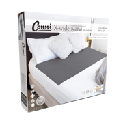 Conni X-Wide Bed Pad With Tuck-Ins Charcoal Pads
