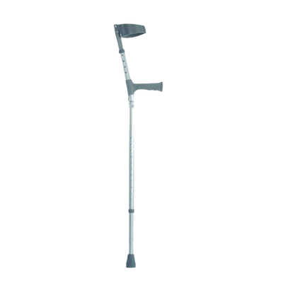 Pair of adjustable Forearm Crutches with ergonomic hand grips, forearm cuffs, and rubber tips, designed for safe, stable mobility during recovery or daily use.