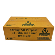 Envirogreen All Purpose 72L Bin Liners 90 X 76Cm