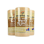 Gentility Extra Absorbent Wipes 30Cm X 50Cm 70Gsm 45M Roll Brown