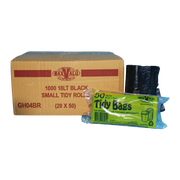 Maxvalu Tidy Bags Black Bin Liners