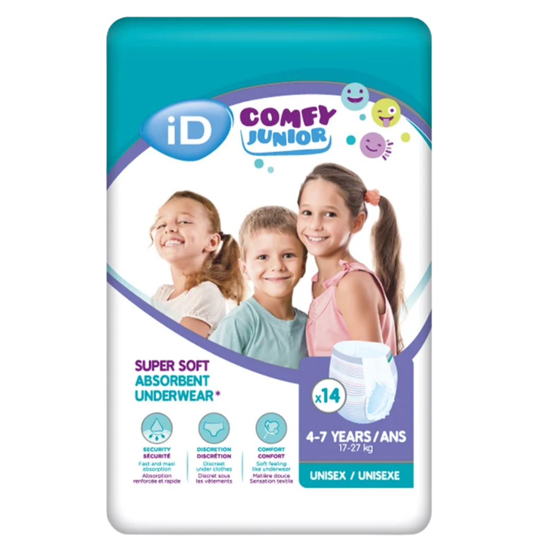 iD Comfy Junior Pants 8–15 Years – Discreet Incontinence Protection for Kids
