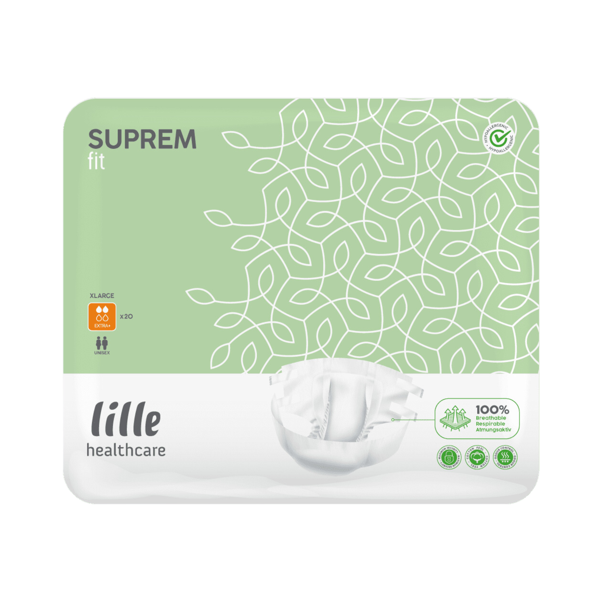 Suprem Fit Extra Plus Disposable Pads Pants & Liners
